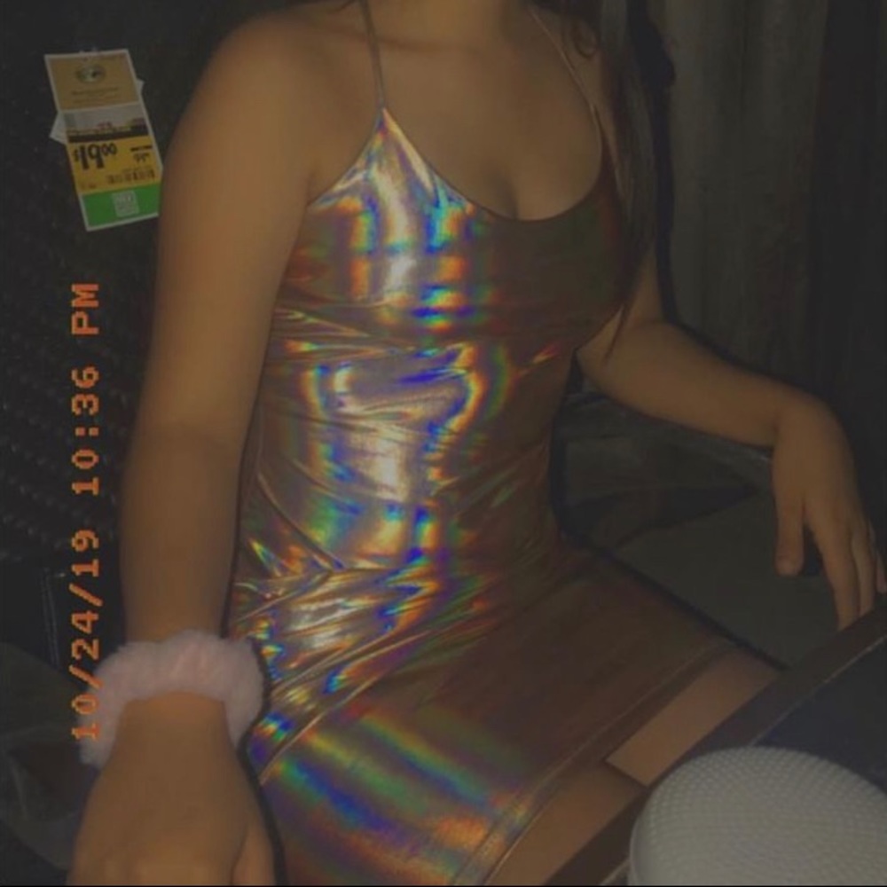Shiny dress